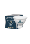 Лампа светодиодная MR16 7,5W 220V 3000K GU5.3 VKLPr