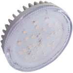 Лампа сд GX53 4,2W 220V 4200K 27x75 прозрачное стекло 30000h Ecola Light Tablet