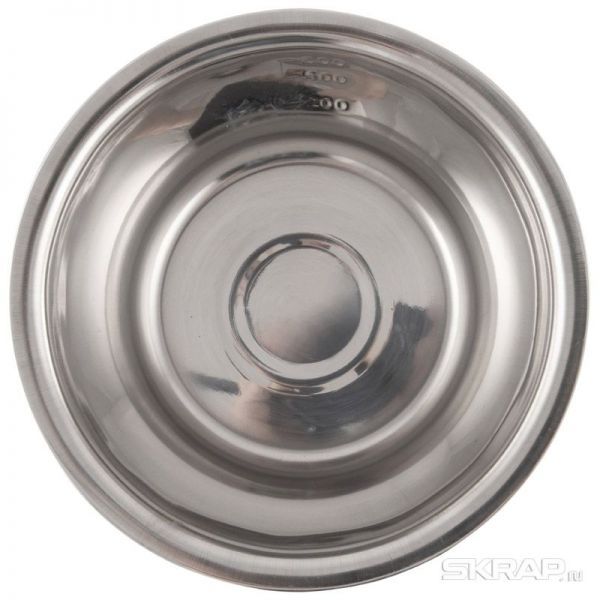 Миска Bowl-Roll-16, объем 800 мл, из нерж стали, зеркальная полировка, диа 16 см