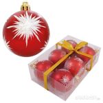 Набор шаров PBD6-6-054-R, 6 шт., 6 см