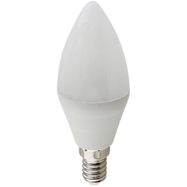 Лампа сд C37 10,0W 220V 4000K E14 свеча (композит) 100х37 Ecola candle Premium
