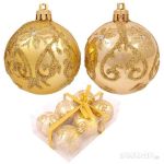 Набор шаров PBD6-6-834-G, 6 шт., 6 см