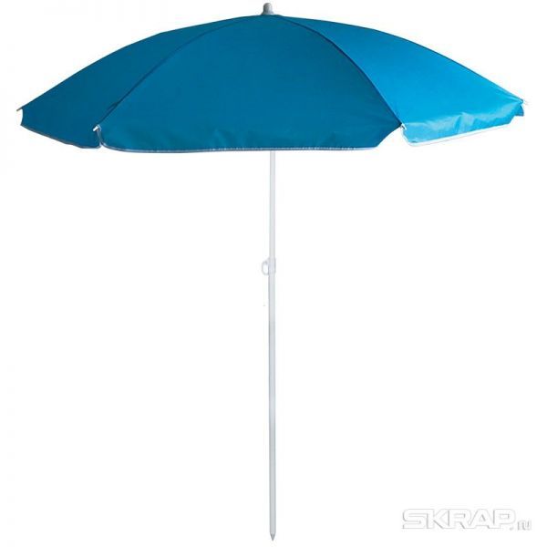 Зонт пляжный BU-63 диаметр 145 см, складная штанга 170 см