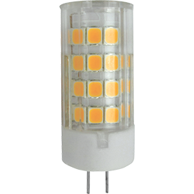 Лампа сд G4 4,0W 220V 2800K 55х16 Ecola Corn Micro Premium