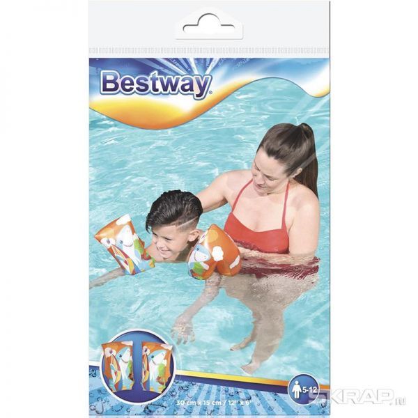 Нарукавники для плавания Aquatic Life 30 х 15 см Bestway 32102