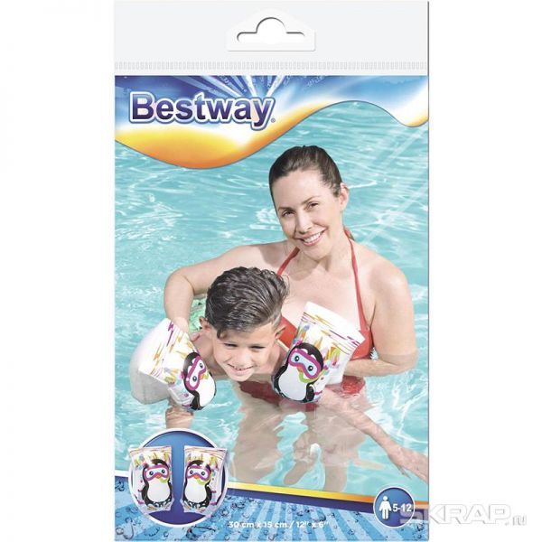 Нарукавники для плавания Aquatic Life 30 х 15 см Bestway 32102