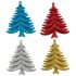 Украшение декоративное "Ели" (4шт)