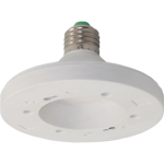 Переходник с цоколя E27 на GX70 белый Ecola base