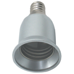 Переходник E14-E27, серебряный Ecola base (SQ0335-1001)