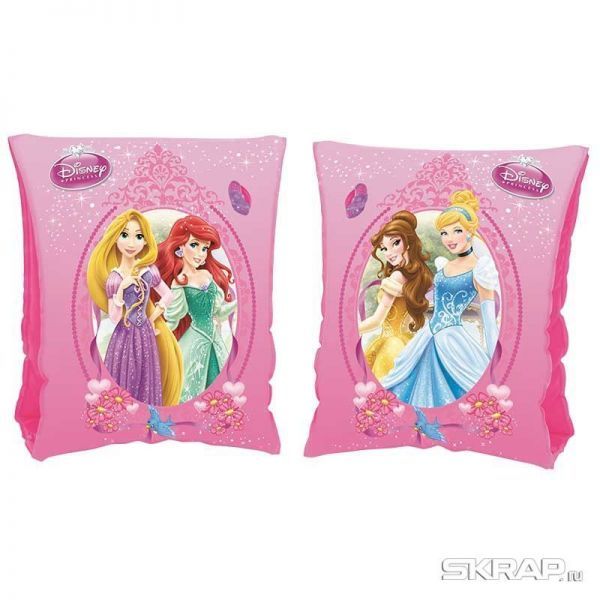 Нарукавники для плавания 23х15см, Disney Princess Bestway 91041