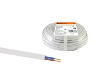 ШВВП 2х0,5 белый ГОСТ (10м) TDM