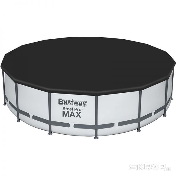 Каркасный бассейн Steel Pro Max (полный комплект) 457*107 см, 14970 л, Bestway 56488