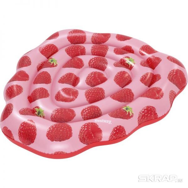 Надувной матрас 165*151см Scentsational Raspberry Bestway 43396