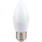 Лампа сд C37 8,0W 220V 4000К E27 свеча (композит) 100х37 Ecola candle