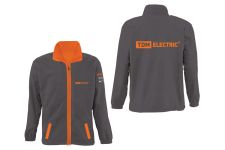 Куртка флисовая серая (L) TDM