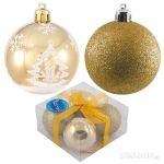 Набор шаров PB6-4TDG-G, 4 шт., 6 см