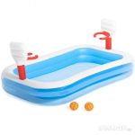 Игровой бассейн "Баскетбол" + 2 мяча 251 х 168 х 102 см, 636 л, Bestway 54122
