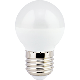 Лампа сд G45 10,0W 220V 2700К E27 шар (композит) 82х45 Ecola globe Premium