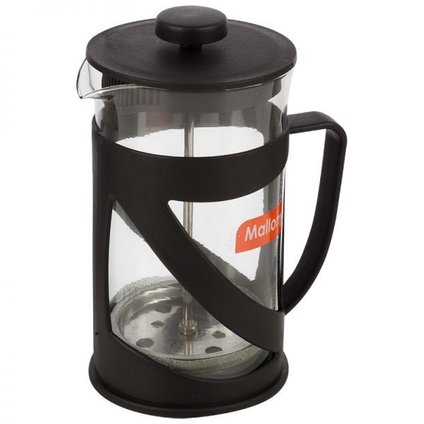Чайник/кофейник (кофе-пресс) PERSONA, объем 600 мл, из жаропрочного стекла в пластиковом корпусе