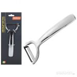 Овощечистка SEMPLICE с горизонтальным лезвием, сплав цинка хромированный/лезвие - нерж сталь