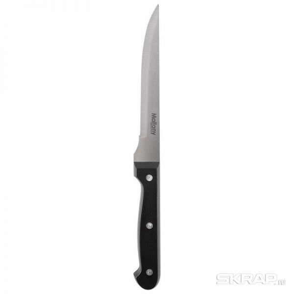 Нож с пластиковой рукояткой CLASSICO MAL-04CL филейный, 12,7 см