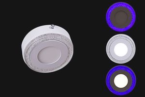 64033-9.5-001QPM LED3+3W BL панель светодиодная накладная