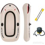 Лодка надувная с вёслами и насосом, 184х91х37 см, Bestway 61108