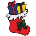 Наклейка "Новогодний сапожок"