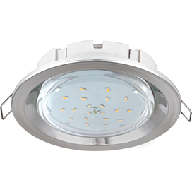 Светильник GX53 FT3225 встраив. глубокий легкий серебро 27x109 Ecola