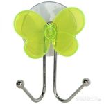 Крючок двойной W2065-1 "Бабочка" (крепление: присоска)