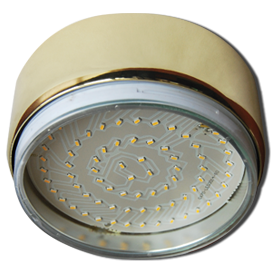 Светильник GX70 G16 накладной золото 42х120 Ecola Light