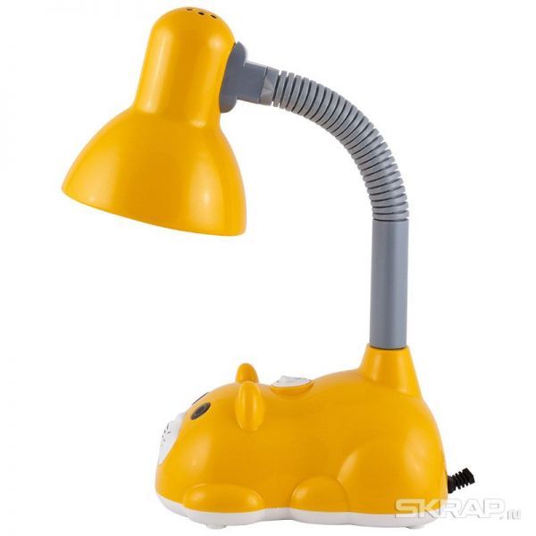 Лампа электрическая настольная ENERGY EN-DL08-1С желтая (на замену 366008)