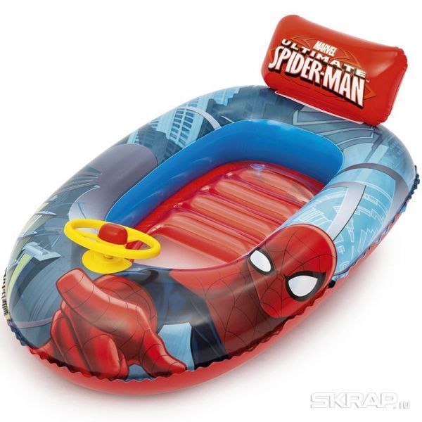 Надувная лодка Spider Man 112*71 см Bestway 98009