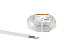 ШВВП 2х0,5 белый ГОСТ (50м) TDM