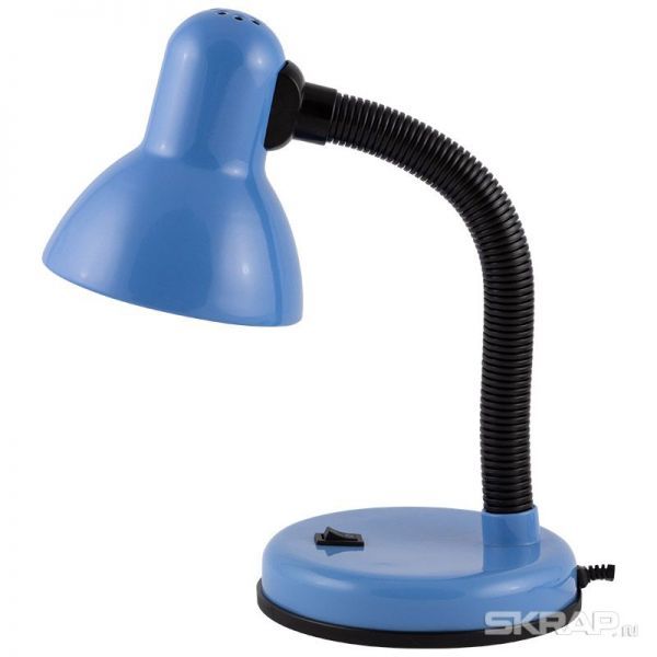 Лампа электрическая настольная ENERGY EN-DL03-2С синяя (на замену 366015)