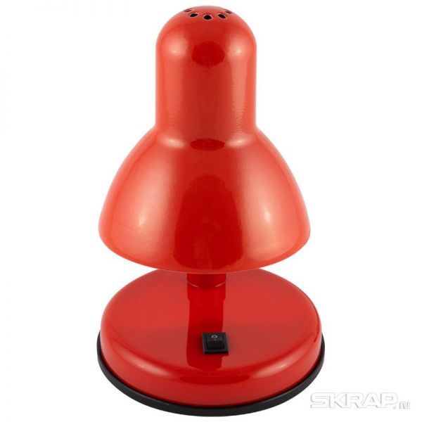 Лампа электрическая настольная ENERGY EN-DL03-1С красная (на замену 366003)